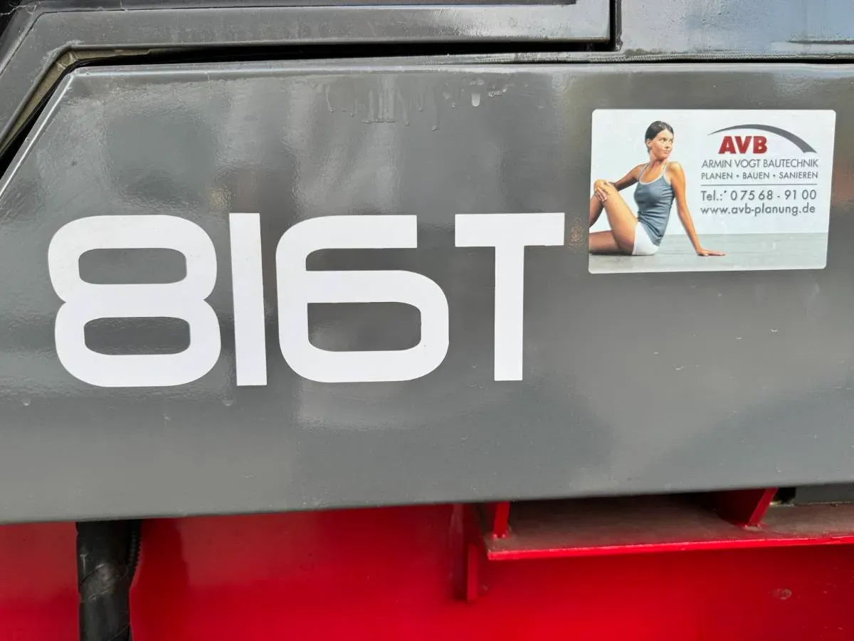 Bild von GEBRAUCHT Wematik 816T Teleskop-Radlader. <a href="index.php?option=com_tags&view=tag&id[0]=26:gebraucht">Gebraucht</a>, <a href="index.php?option=com_tags&view=tag&id[0]=28:baumaschine">Baumaschine</a>, <a href="index.php?option=com_tags&view=tag&id[0]=29:radlader">Radlader</a>