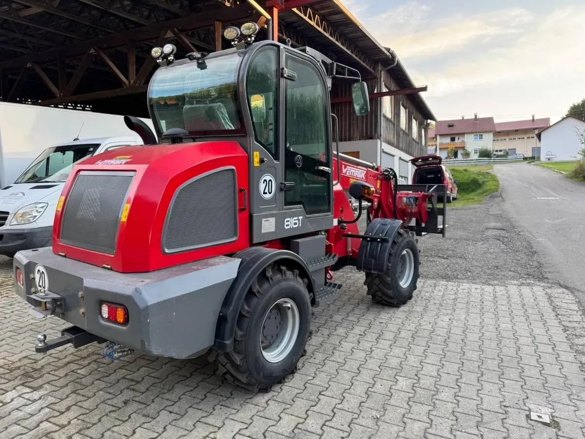 Bild von GEBRAUCHT Wematik 816T Teleskop-Radlader. <a href="index.php?option=com_tags&view=tag&id[0]=26:gebraucht">Gebraucht</a>, <a href="index.php?option=com_tags&view=tag&id[0]=28:baumaschine">Baumaschine</a>, <a href="index.php?option=com_tags&view=tag&id[0]=29:radlader">Radlader</a>